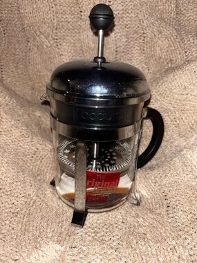 Bodum “The Original” French Press Coffee Maker 34 oz 8-Cup Glass Carafe NEW